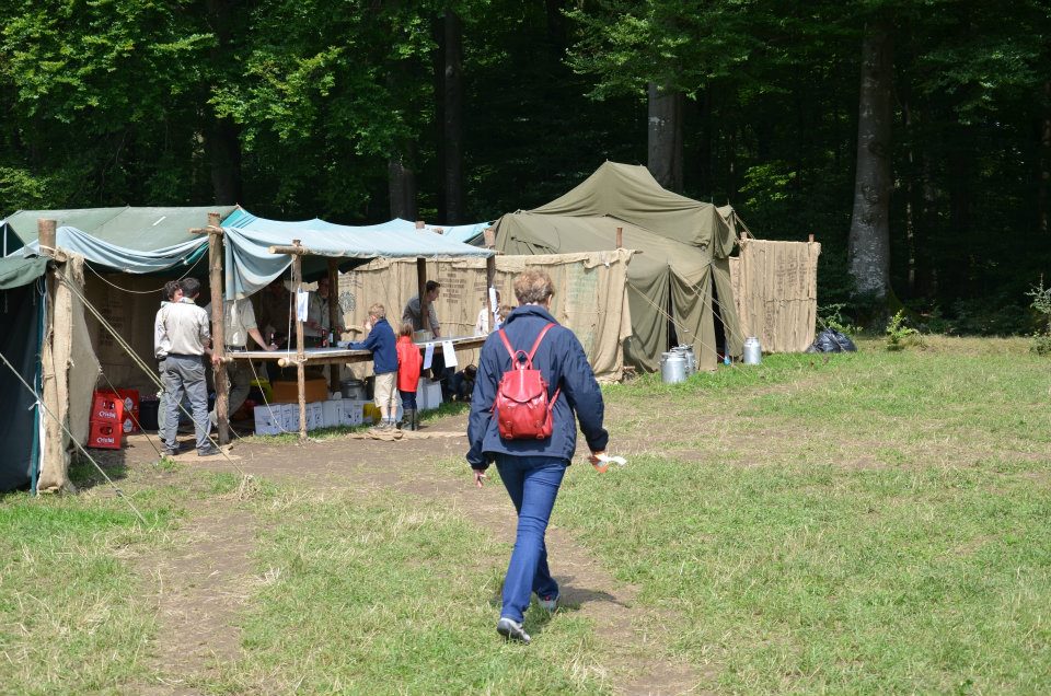 Sint-Martinus den XIIde - Bezoekdag Kamp Graide 2012